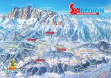 Skimapa Ski resort Ramsau am Dachstein – Rittisberg 1 Skinet