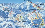 Skimapa Graukogel – Bad Gastein 1 Skinet