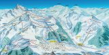 Skimapa Verbier - ledovec Mont Fort 1 Skinet