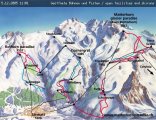 Skimapa Sunnegga, Blauherd, Rothorn 1 Skinet