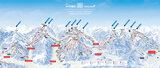 Skimapa Skiparadies Zauchensee – Flachauwinkel – Kleinarl 1 Skinet