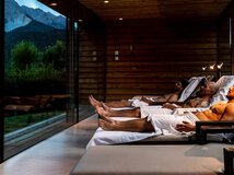 Relaxační místnost v Engadin Bad Scuol