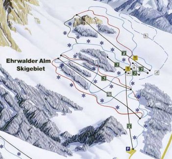 Ehrwalder Alm Skinet