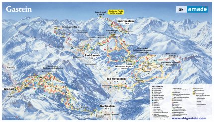 Bad Gastein/Bad Hofgastein – Schlossalm/Angertal/Stubnerkogel Skinet