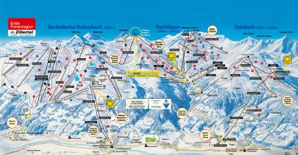 Hochzillertal - Hochfügen - Spieljoch Skinet