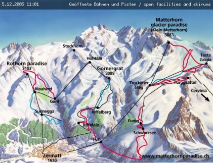 Sunnegga, Blauherd, Rothorn Skinet