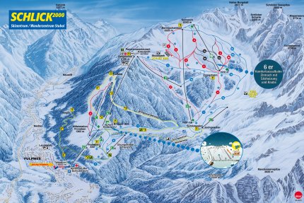 Ledovec - Stubaier Gletscher Skinet