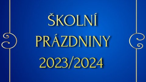 Organizace školního roku 2023/2024