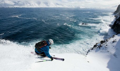 Freeride na Islandu: heliskiing a skitouring