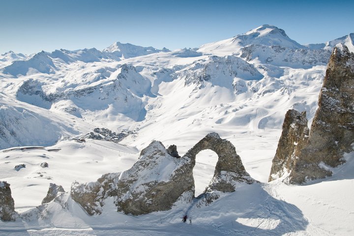 Tignes - ledovec Le Grande Motte Skinet