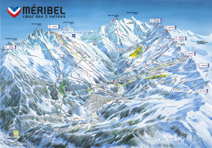 Meribel-Mottaret Skinet