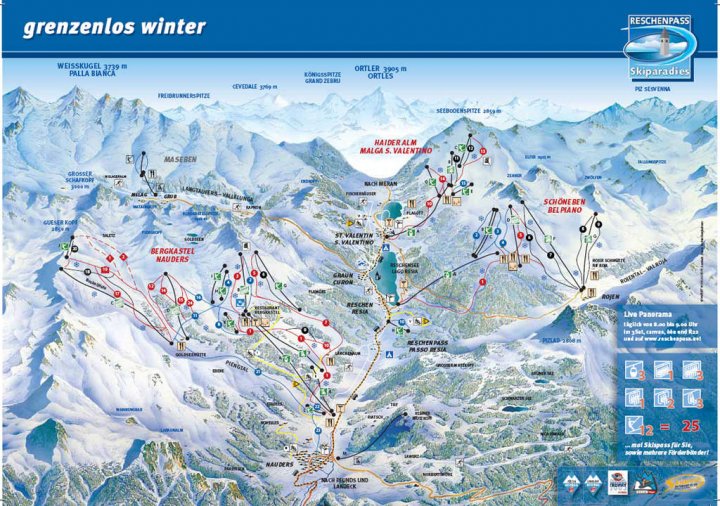 Skiparadies Reschenpass Skinet