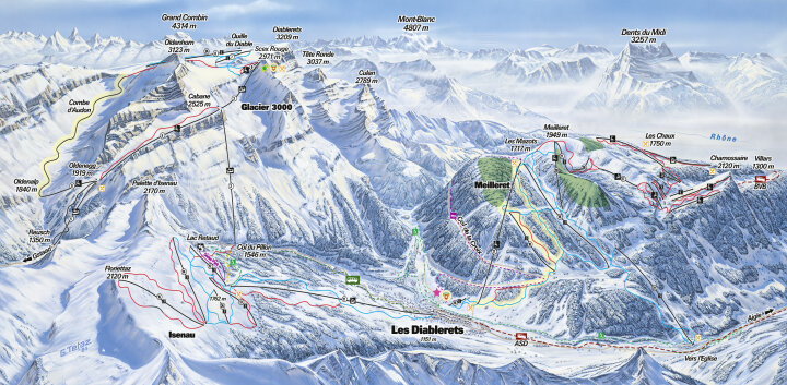 Les Diablerets / Meilleret Skinet