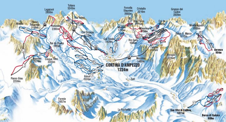 Cortina d´Ampezzo Skinet