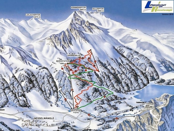 Nesselwängle-Krinnenalpe Skinet