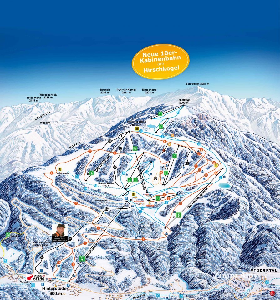 Hinterstoder Rakousko - lyžování, snowboard, apres ski, doprava, ubytování  | Skinet.cz
