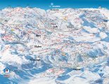 Skimapa Arlberg - St. Anton, Lech, Zürs 2 Skinet